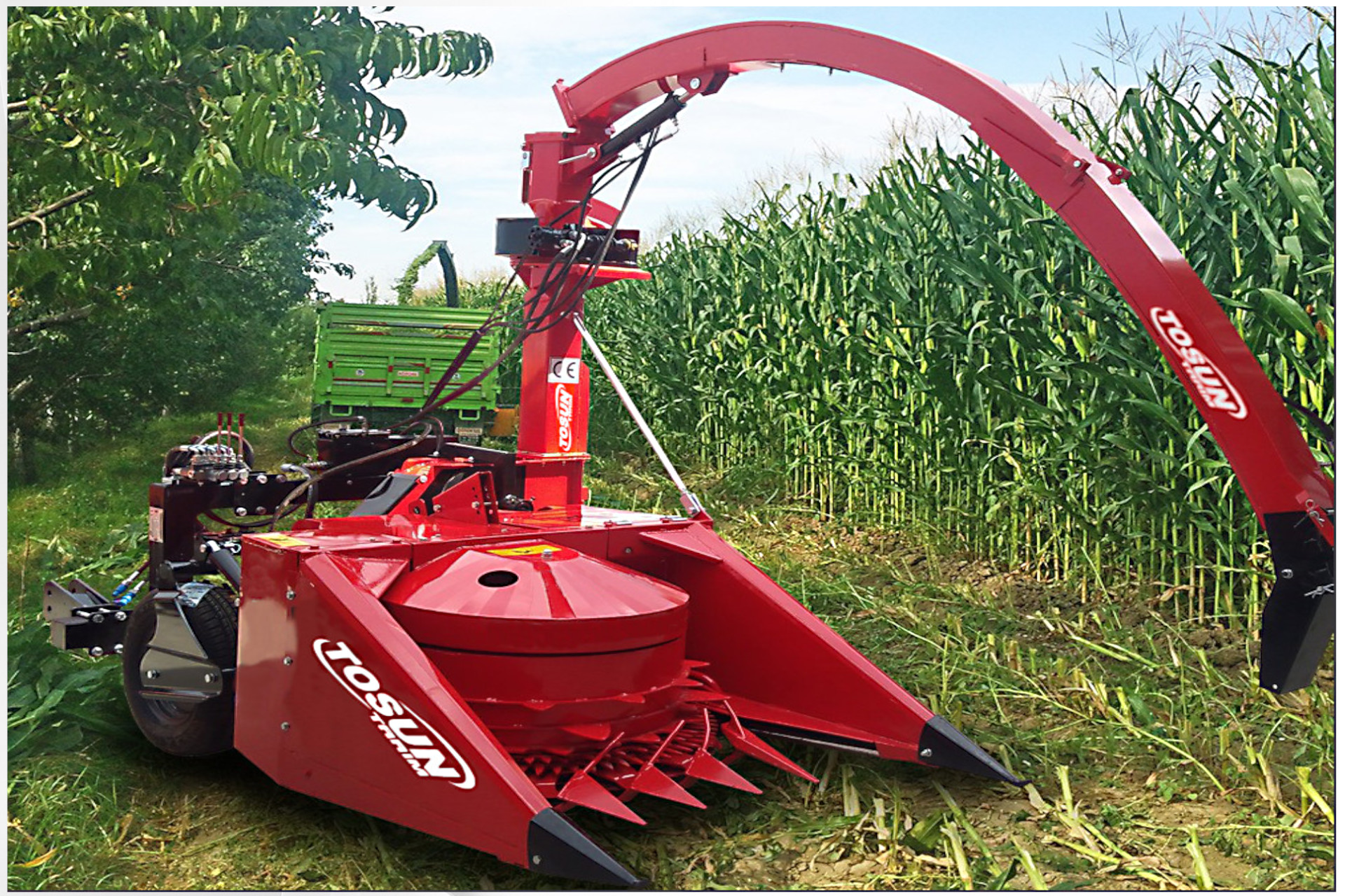2 Row-Row Independent Maize Chopper - Tosun Farm Machines Izmir