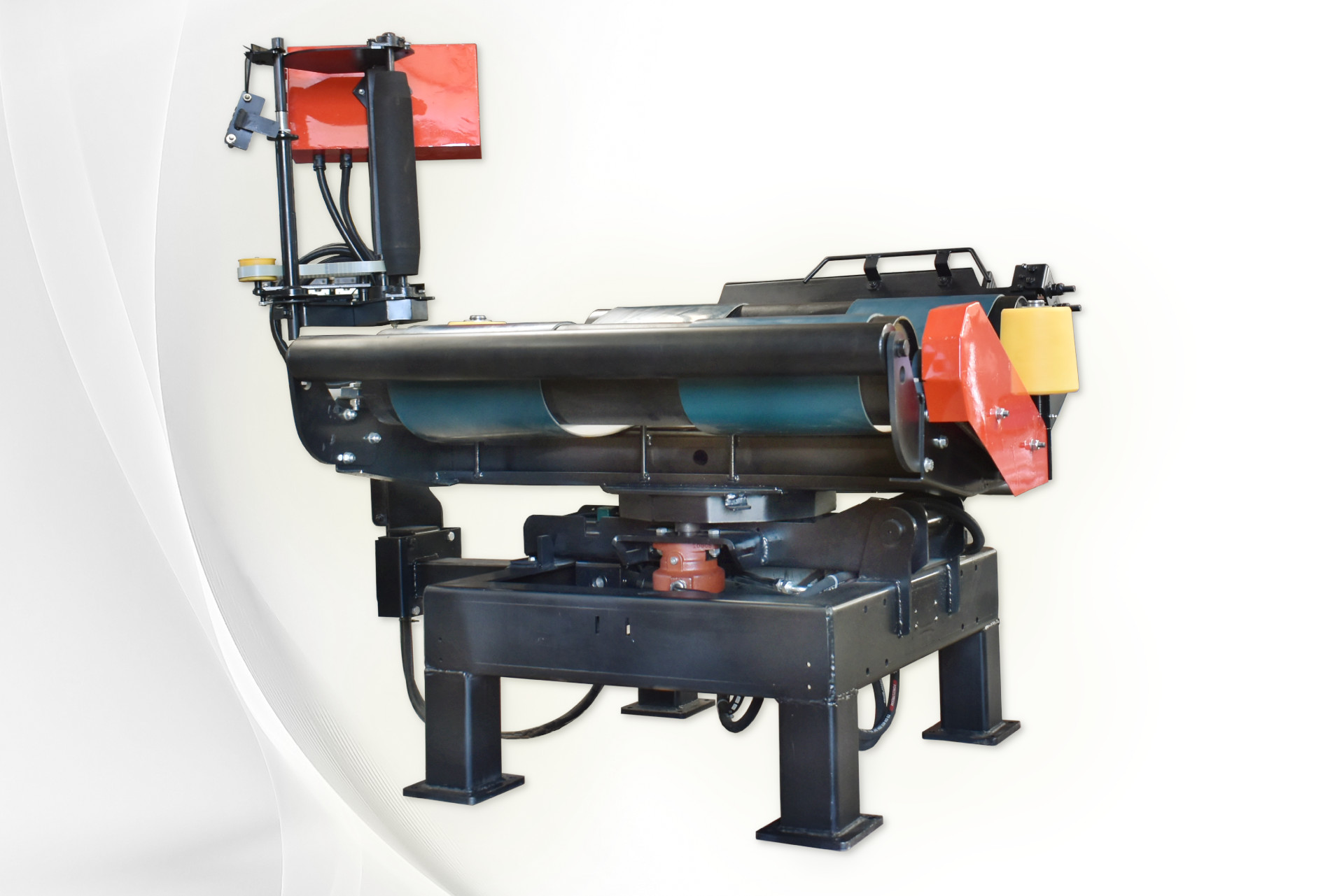 Automatic Stationary Bale Wrapper - Tosun Farm Machines Izmir