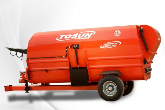 Horizontal Feed Mixer 20 m3 - Tosun Farm Machines Izmir