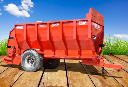 Capella Solid Manure Spreaders - Tosun Farm Machines Izmir